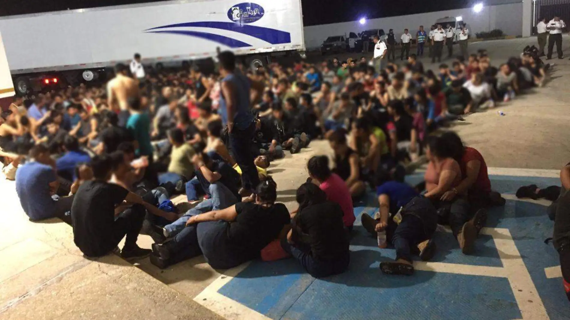 Migrantes en Veracruz